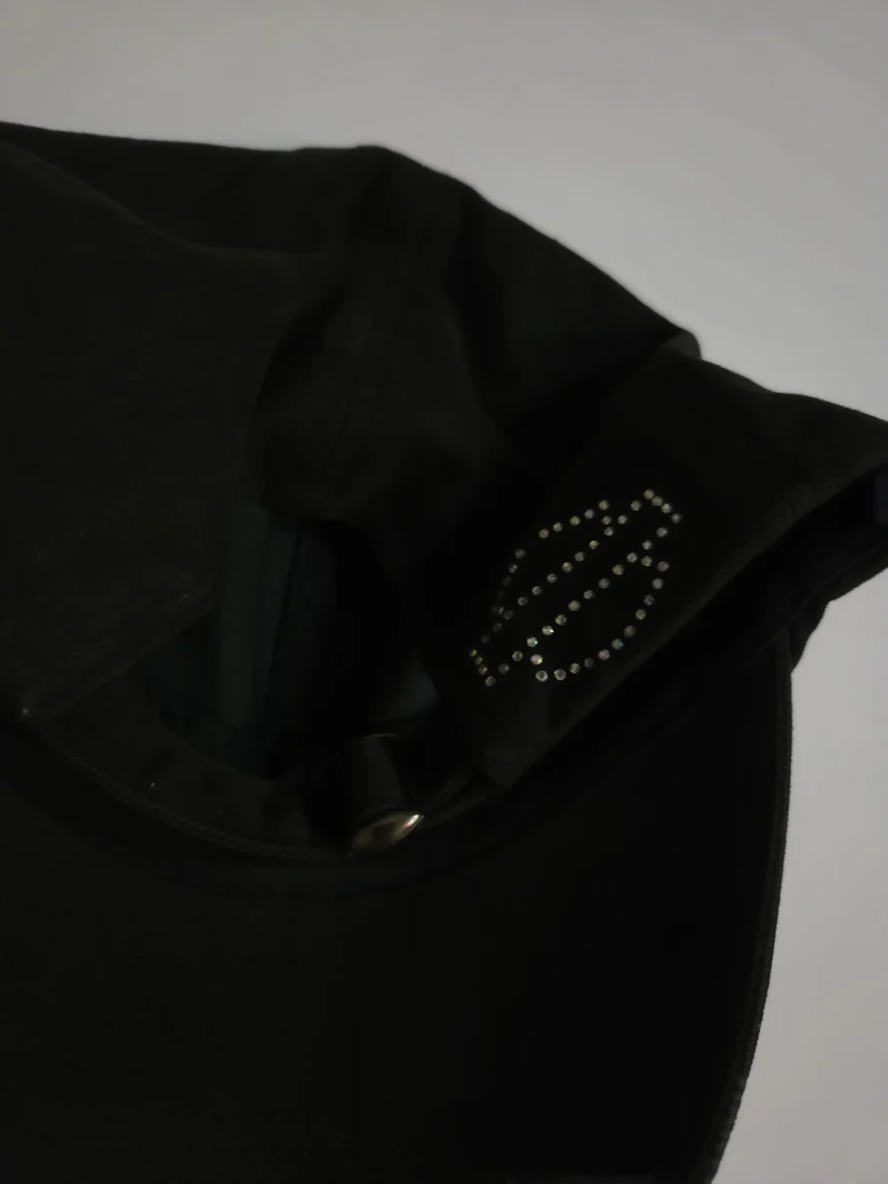 Harley-Davidson Cap Hat Womens One Size Black Rhinestone Skull